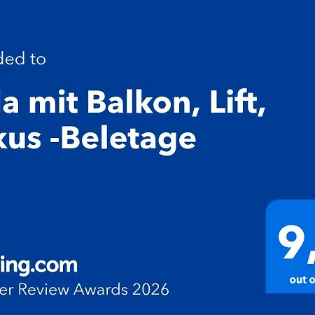 Luxus-apartment In Historischer Villa, Balkon & Lift, Naehe Therme * バート・ハル