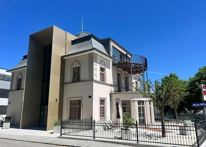 Luxus-apartment In Historischer Villa, Balkon & Lift, Naehe Therme * バート・ハル