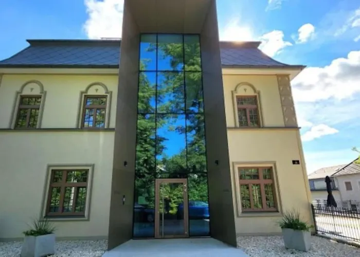 Luxus-apartment In Historischer Villa, Balkon & Lift, Naehe Therme Daire *